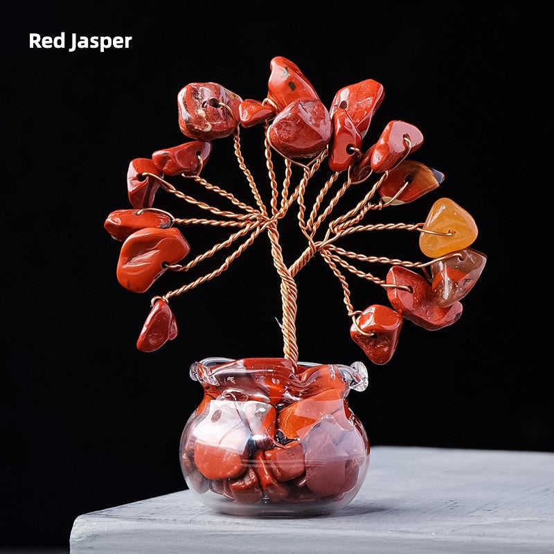 Natural Crystal Wealth Tree - Wealth & Strength & Luck & Abundance