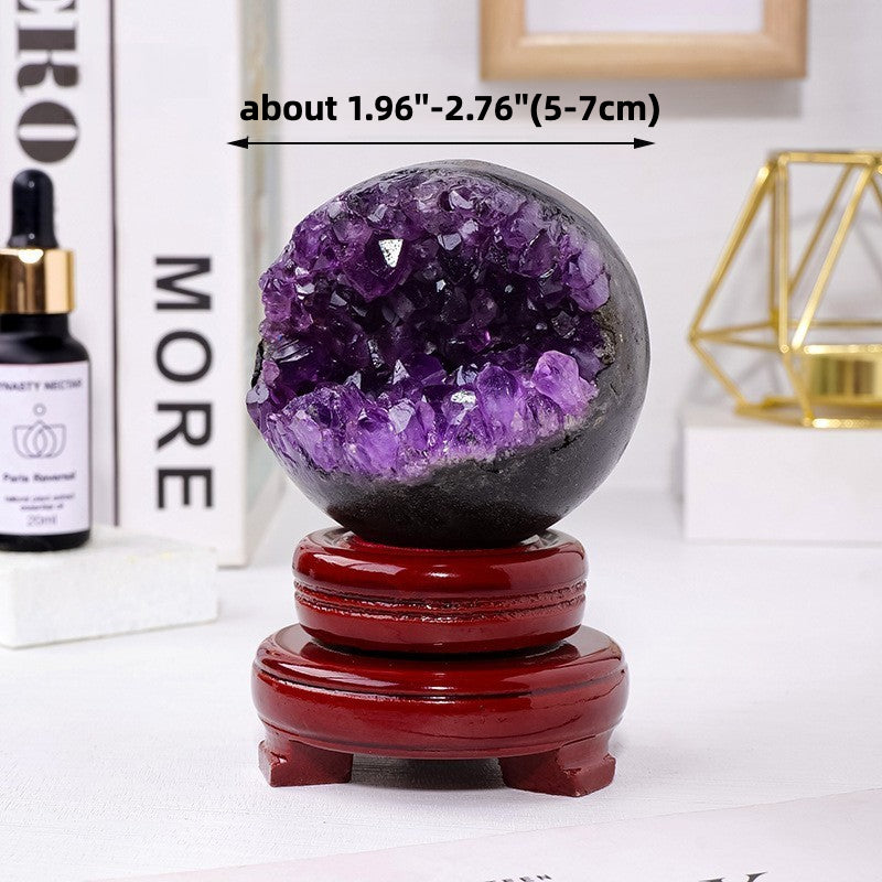 Natural Amethyst Decoration - Luck & Positivity