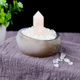 Natural Agate Crystal Demagnetizing Bowl