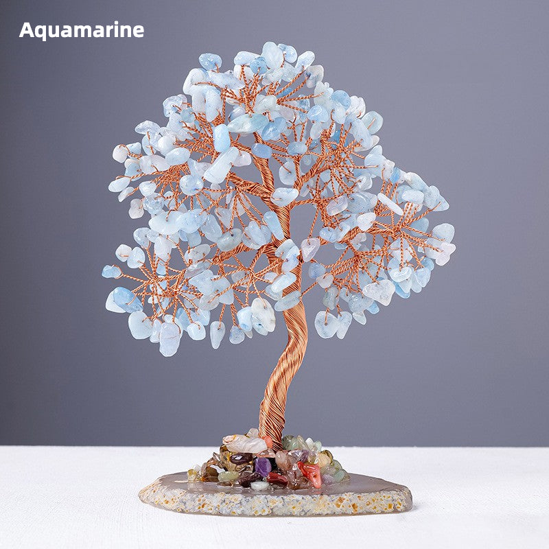Natural Crystal Tree of Life - Balance & Positivity