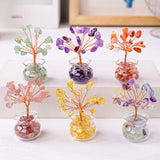 Natural Crystal Wealth Tree - Wealth & Strength & Luck & Abundance