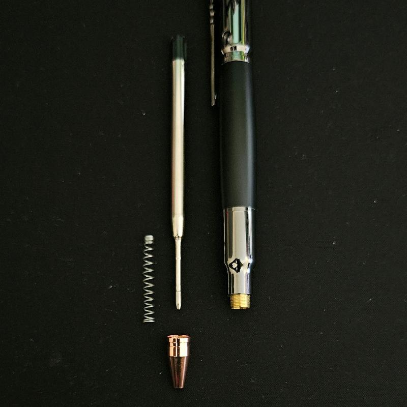 HittCraft Tactical Bolt Action Pen - Refillable Gel Ink, Comfort Grip, 6 Colors, Gift Box Included