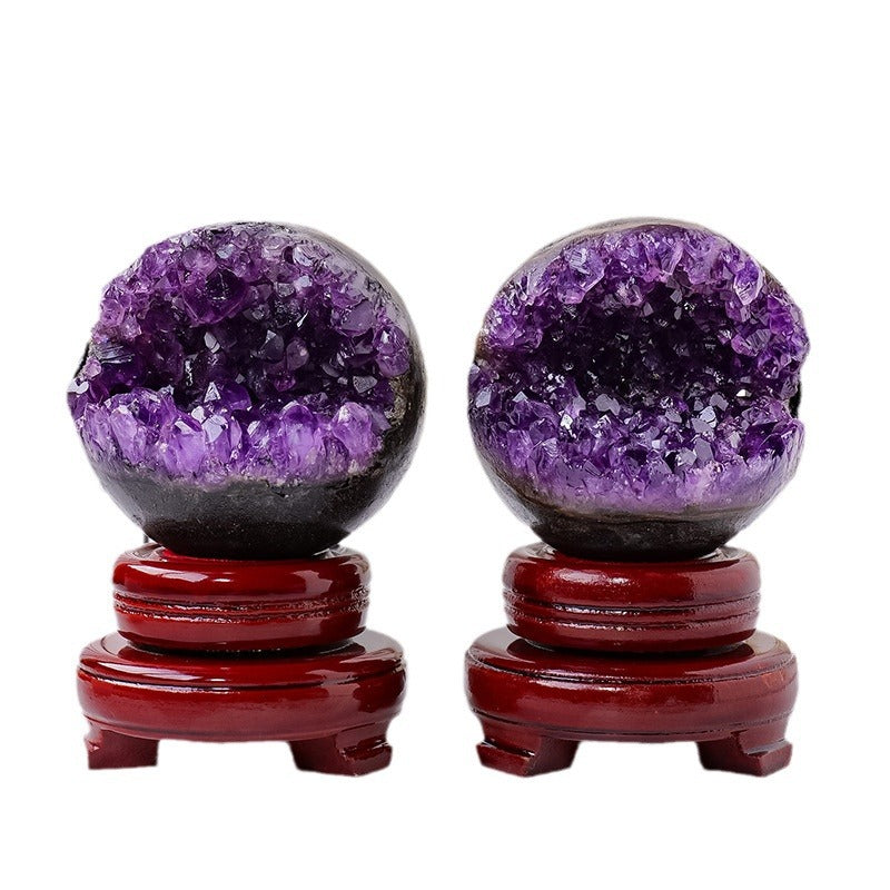Natural Amethyst Decoration - Luck & Positivity