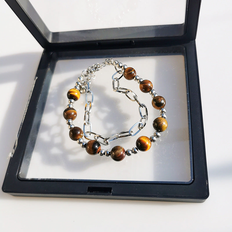 Maillard Double Tiger's Eye Bracelet - Strength & Confidence