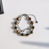 Maillard Double Tiger's Eye Bracelet - Strength & Confidence