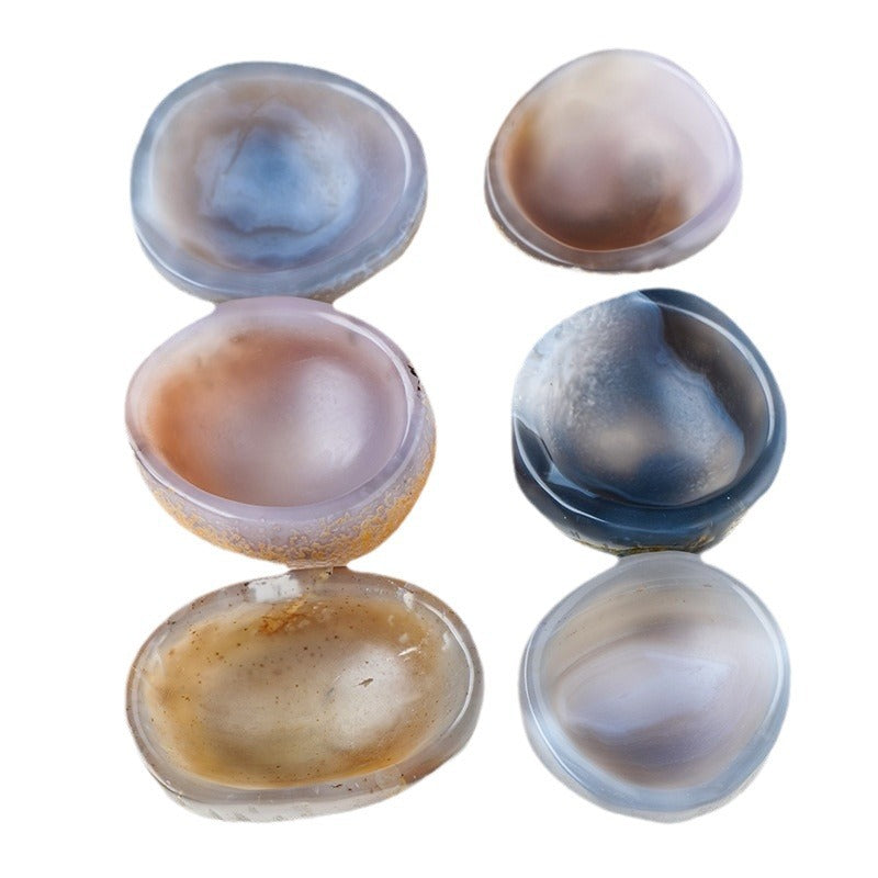 Natural Agate Crystal Demagnetizing Bowl