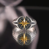 Vintage North Star Ring - Protection & Guidance