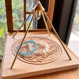 Purifying Crystal Pyramid - Essential for Crystal Cleansing and Energy Renewal