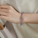 Lavender Amethyst Bracelet – Calm & Clarity & Spiritual Healing