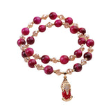 Pi Xiu Red Tiger's Eye Double Circle Bracelet – Wealth & Passion & Protection
