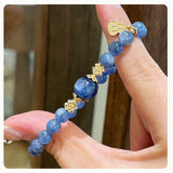 Gourd Kyanite Bracelet - Protection & Balance