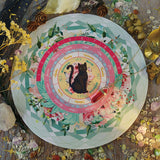 Black Cat Pendulum Mat – Energy Restoration and Crystal Alignment