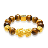 Pi Xiu Tiger's Eye Bracelet - Lucky & Fortune