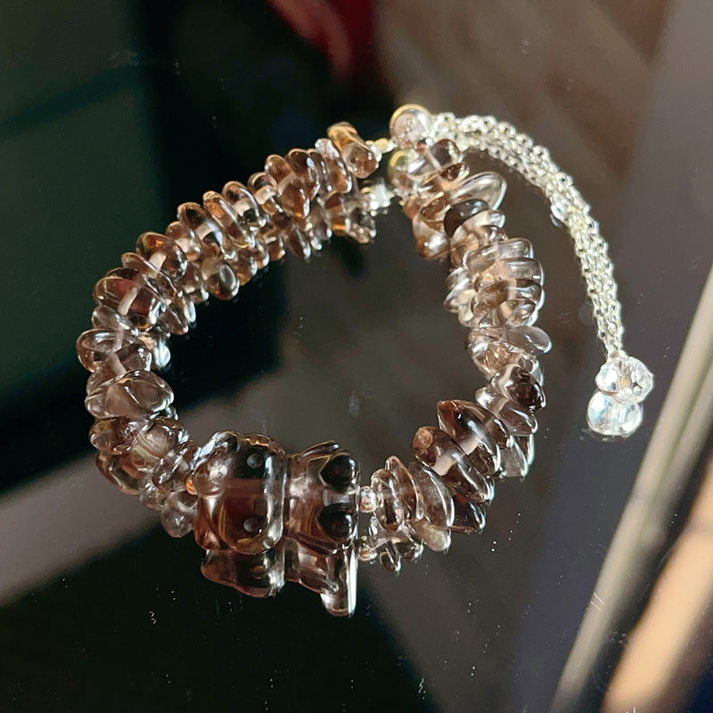 Cat Obsidian Bracelet – Protection & Intuition & Strength