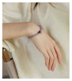Lavender Amethyst Bracelet – Calm & Clarity & Spiritual Healing