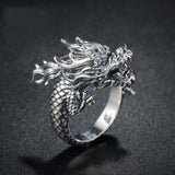 Feng Shui Dragon Ring - Wealth & Strength & Protection