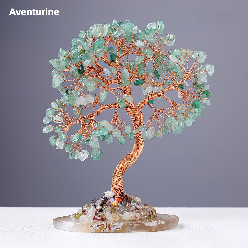 Natural Crystal Tree of Life - Balance & Positivity