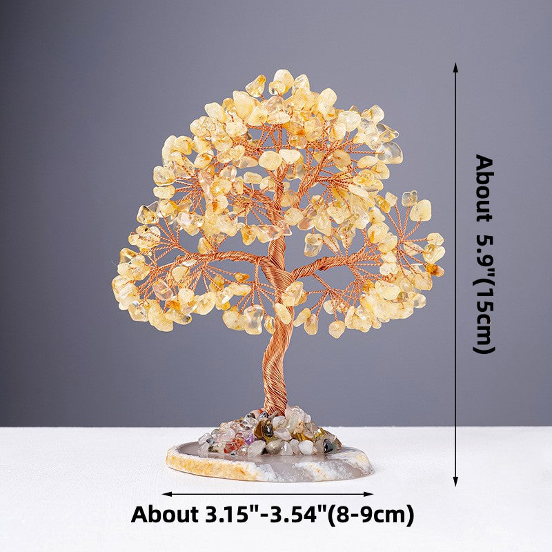 Natural Crystal Tree of Life - Balance & Positivity