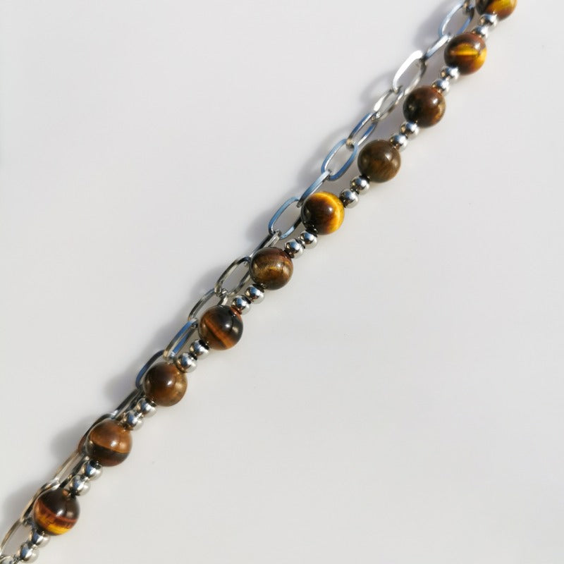 Maillard Double Tiger's Eye Bracelet - Strength & Confidence